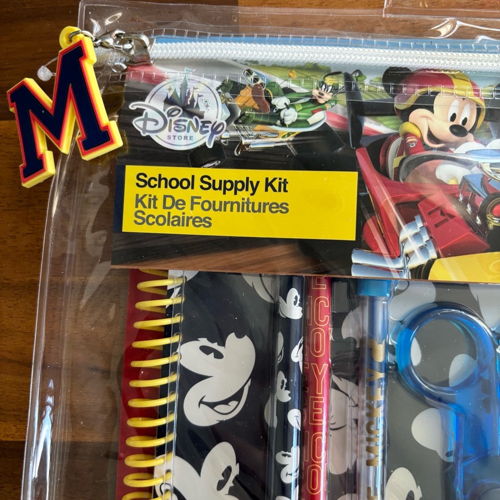 Disney Mickey Mouse School Supply Kit - Red, Blue, Yellow - Picture 5 of 6